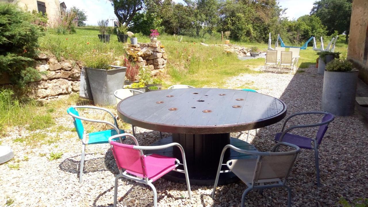 Domaine De La Madeleine Bed & Breakfast Ygrande Bagian luar foto